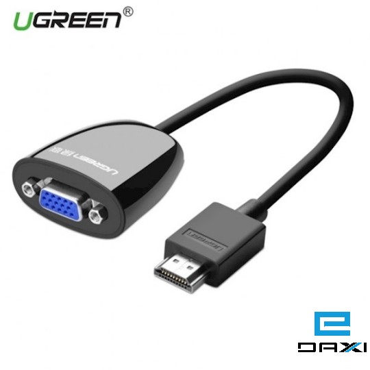 გადამყვანი, HDMI to VGA Conbverter HD112 UGREEN (40253) HDMI Male to Female Adapter Up