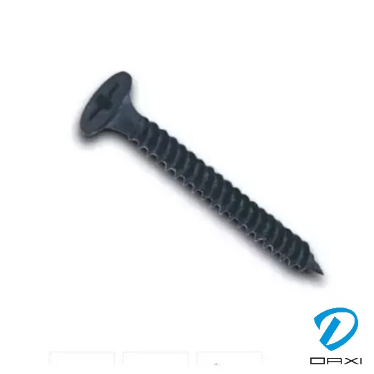 თვითმჭრელი შურუფი, (შავი) 3.5x35