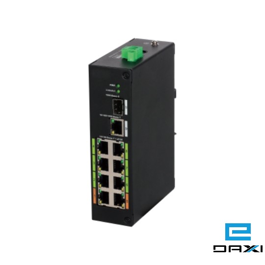 არამართვადი სვიჩი, 10Port 8x POE/ePOE 120W, LR2110-8ET-120