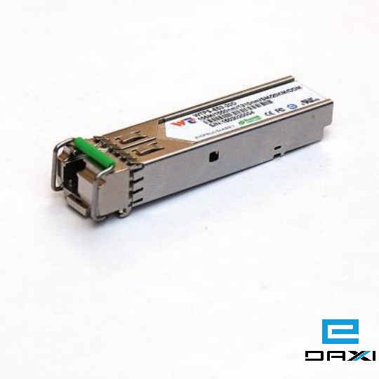 SFP Module 20კმ სიმპლექსი 1.25გბ 1550/1310 ნმ, WTPS-G53-20D