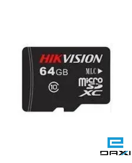 მეხსიერების ბარათი 65GB Micro SD, Card, Hikvision HS-TF-L2/64G/P