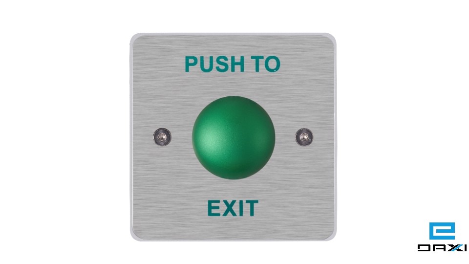 კარის გამღები ღილაკი, 87.7×87.7×44mm Hikvision DS-K7P06