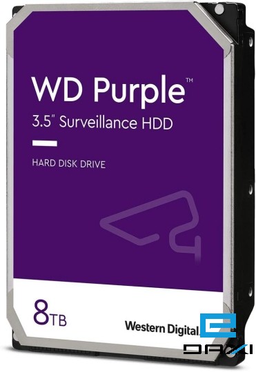 მყარი დკისკი 8TB, ‎Western Digital WD84PURU, ‎5640 RPM, SATA