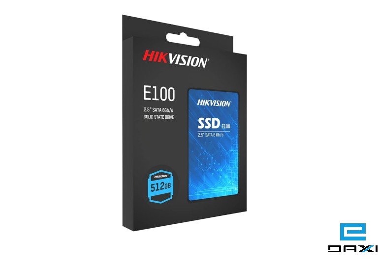 მყარი დისკი SSD 512GB, Hikvision HS-SSD-E100/512G