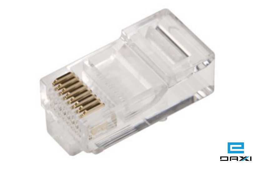 ქსელის აქსესუარი, RJ45, Cat6e, UTP 8P8C