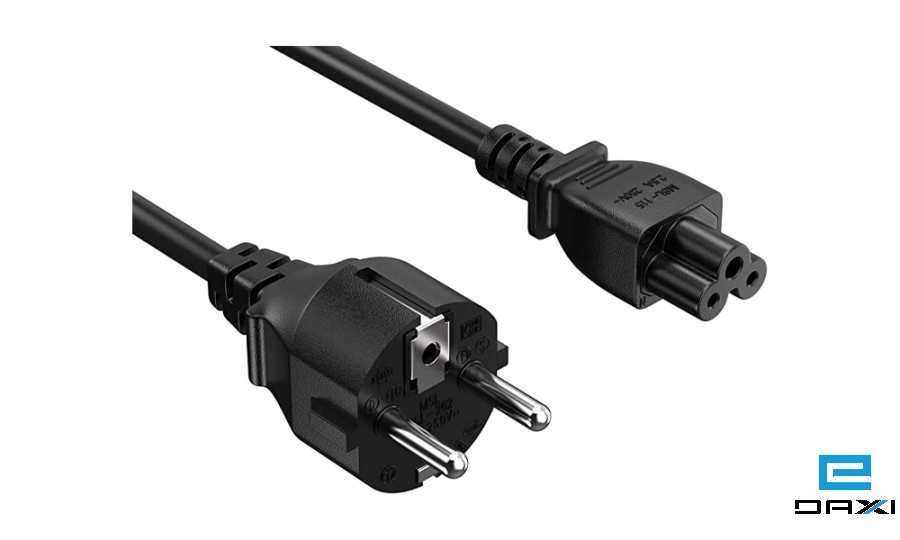 კვების კაბელი, 1M (C5) PC-186-ML12 3 x0.75mm Power cord, For laptop