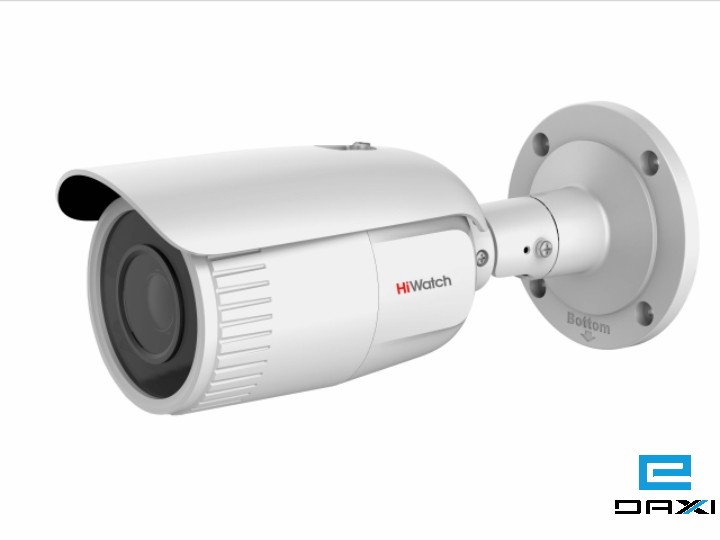 ქსელური სამეთვალყურეო კამერა, 4MP Hiwatch, DS-I456, 2.8-12mm, IP, 4mp, Bullet, VF, IR30m, Outdoor