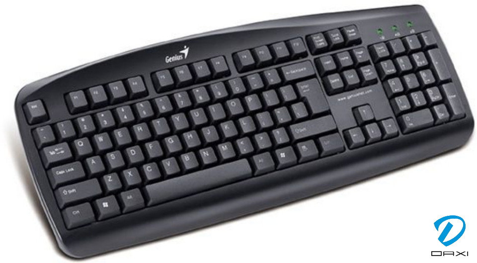 კლავიატურა, KB-110,Genius Water Resistant Keyboard USB Black