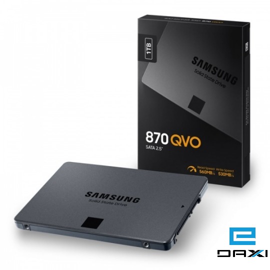 მეხსიერების მატარებელი, SSD 1TB MZ-77Q1T0BW Samsung SSD 870 QVO 2.5" SATA III MLC