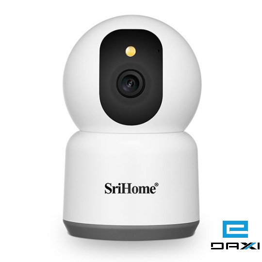 სამეთვალყურეო კამერა, 4MP 3.6mm, SriHome SH038 1080P (1920*1080), H.264 Pan: 355°, Tilt:90°, Auto motion tracking