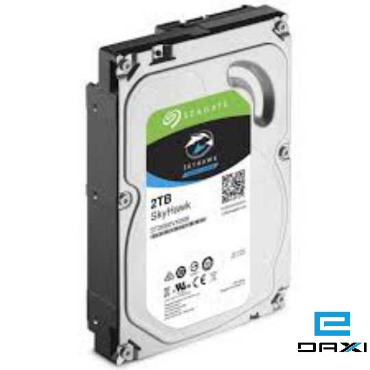 მყარი დისკი HDD 2TB, Seagate SkyHawk ST2000VX008, SATA Hard Drive 7200RPM 6Gb/s 64MB Cache
