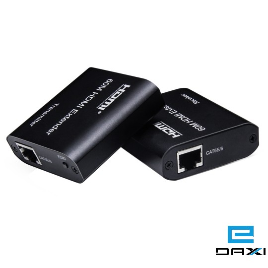 HDMI დამაჰგრძელებელი, 1080P HDMI Extender Over Single CAT5 CAT6 180 Feet
