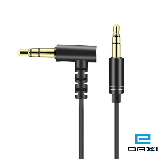 გადამყვანი, Audio Cable 90 Degree 3.5 mm to 3.5mm Male