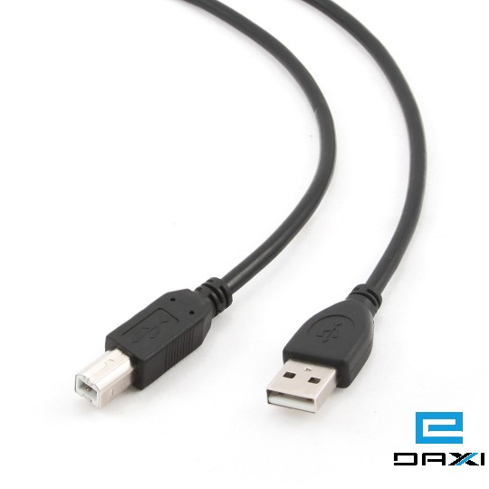 USB კაბელი, CCP-USB2-AMBM-6, GMB USB 2.0 A-plug B-plug 6ft cable 1.8m
