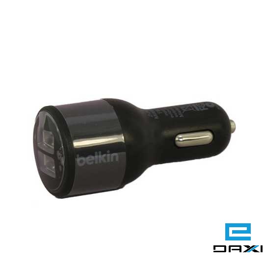 CAR Charger, 2-Port mini, Black