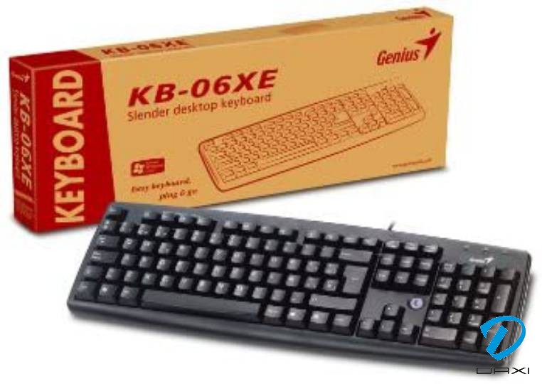 კლავიატურა, KB-06XE, Genius, Desktop Keyboard, USB