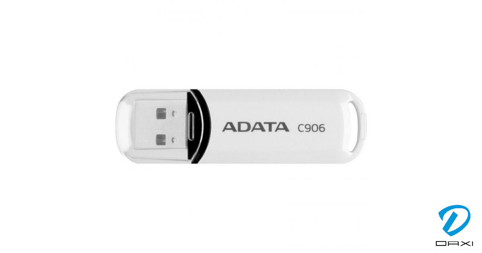 USB მეხსიერება, AC906-8G-RWH,A-DATA Classic C906 8GB White