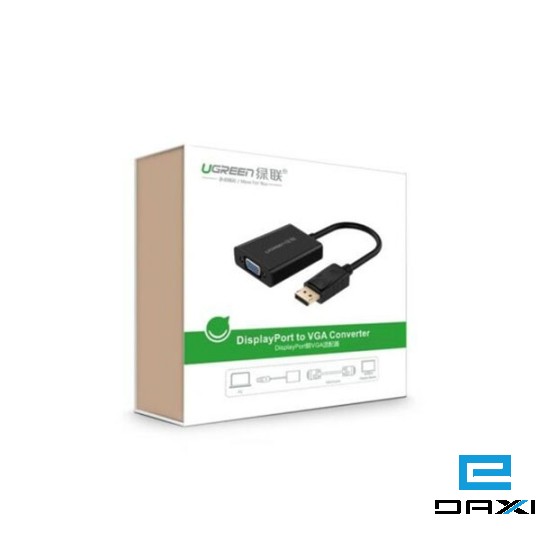 გადამყვანი, DP Male to VGA Female Converter Black DP To VGA, DP109 UGREEN 20415