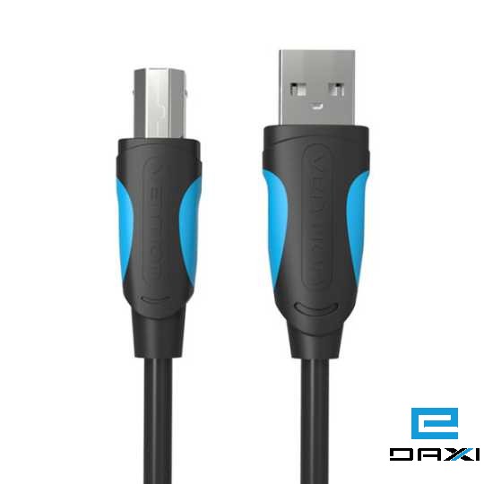 VAS-A16-B200, Vention  USB2.0 A Male to B Male Print Cable 2M Black