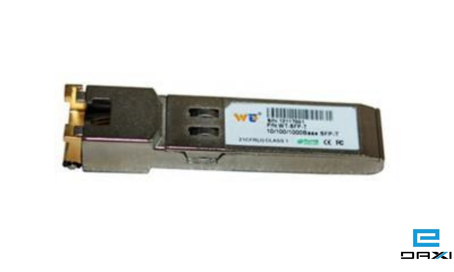 გადამყვანი, SFP მოდული 1.25 გბ/წმ SFP-დან 1გბ/წმ Rj45-ზე