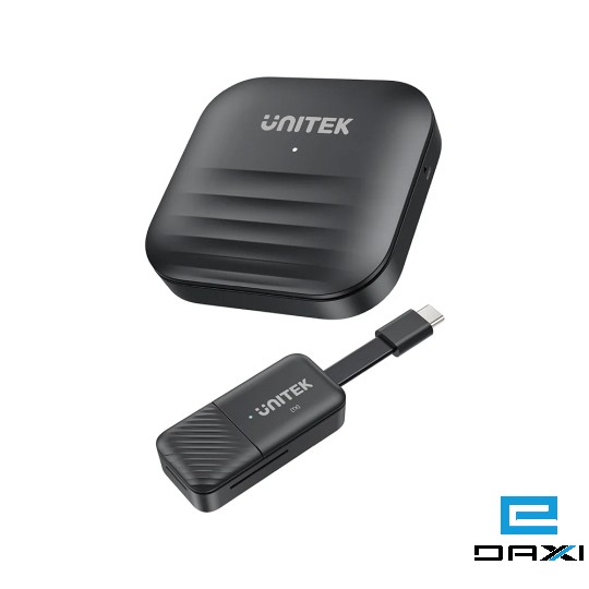 დისტანციური Wireless HDMI გადამცემი–მიღება, HD Type‑C, UNITEK V1184A (50M)