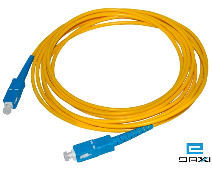 ოპტიკურ პაჩკორდი - SC/UPC-SC/UPC Single-mode Simplex Patchcord 3mm 1m