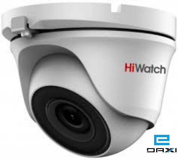 ანალოგური სამეთვალყურეო კამერა , 2MP 3.6mm, Hiwatch DS-T203(B), HD TVI/AHD/CVI/CVBS, Turret, Fix, IR20m,