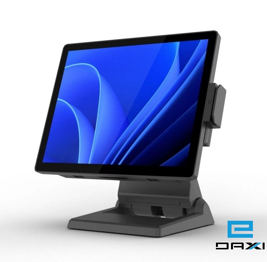 POS Terminal ZQ-T805, 15.6" Screen Touch POS Terminal I5-1035G1 CPU, 8GB, 256GB SSD with Scanner and Card Reader