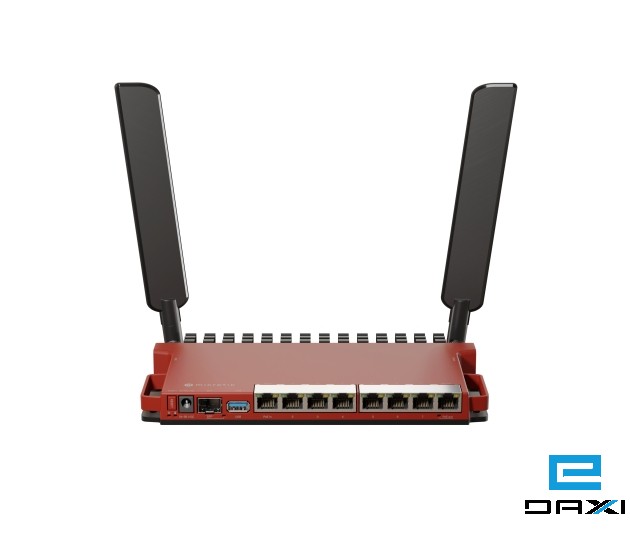 როუტერი Wi-Fi 6, 8x 1Gbps, 2.5 G SFP პორტი, Mikrotik L009UiGS-2HaxD-IN
