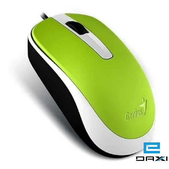 თაგვი, DX-110 Green, Genius Optical Mouse, USB