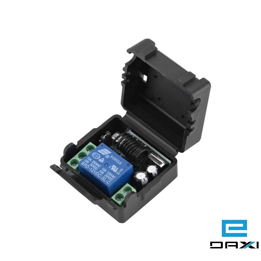 დისტანციური მართვის რელე 1CH 315Mhz, DC12V Relay Wireless Remote Control
