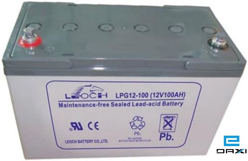 აკუმულატორი, 12V/100AH Leoch LPG12-100 Gel