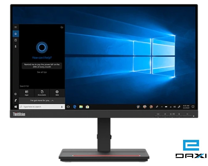 მონიტორი, Lenovo 21.5 S22e-20 ThinkVision 21.5''(1920x1080)LED,250 cd/m², 75 Hz,3000:1,4 ms, Black, 62C6KAT1EU