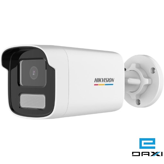 ქსელური სამეთვალყურეო კამერა, 2MP IP 4mm, Hikvision DS-2CD1T27G0-LUF, ColorVu Fixed Bullet Network Camera