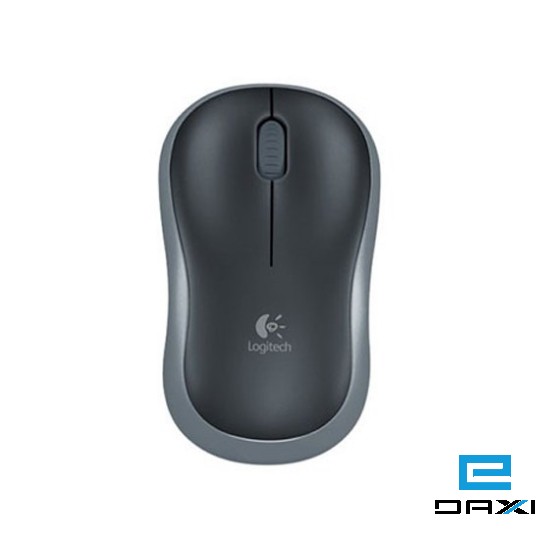 უკაბელო მაუსი 1000 DPI, Logitech M185 (შავი/ნაცრისფერი) – L910-002238