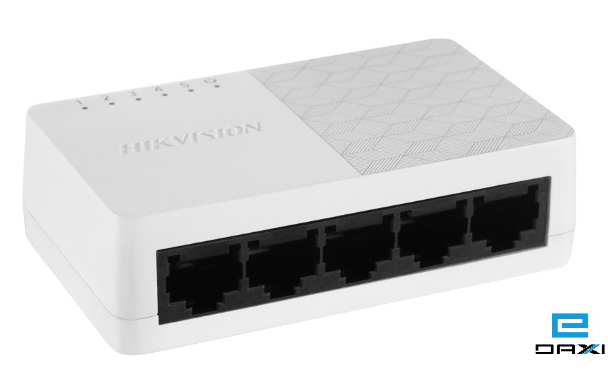 არამართვადი სვიჩი 5 Port, Gigabit, Hikvision DS-3E0505D-O