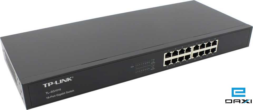 არამართვადი სვიჩი 16Port, Gigabyte, TP-Link TL-SG1016
