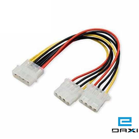 კომპიუტერის კვების გამანაწილებელი, SATA Power Cable, KD-SATA002, 4Pin Y splitter, KDMLX0201A