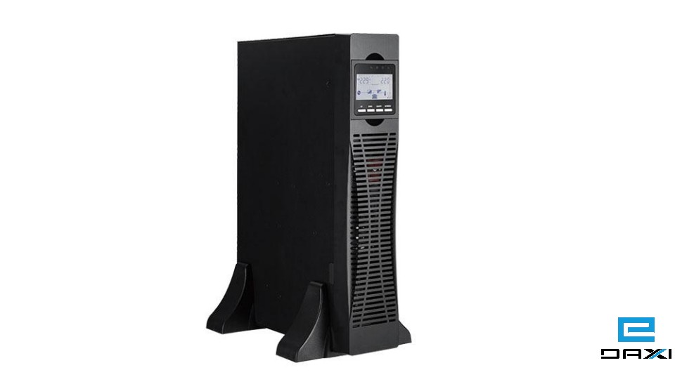 უწყვეტი კვების წყარო (UPS) - 3KVA/2.7KW On-line RT, 6x9AH აკუმულატორით