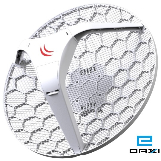 Mikrotik RBLHG-5nD, Light Head Grid 5 GHz, Integrated Dual Polarization 24.5 dBi Grid Antenna