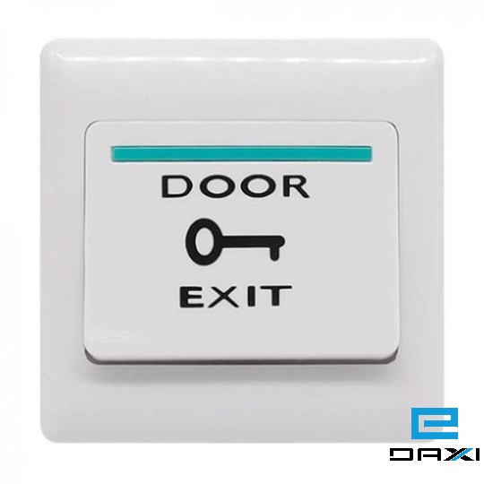 კარის გამღები ღილაკი ACM-K1 Plasitc Door Release Exit Push Button .Dimensions: 86*86mm .Output Contact: NO/COM .Panel Materials: Plastic .Mortise Mount