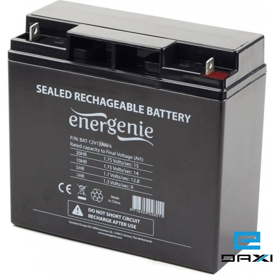 ელემენტი, Energenie Battery 12V 17AH, 151 x 98 x 95 mm
