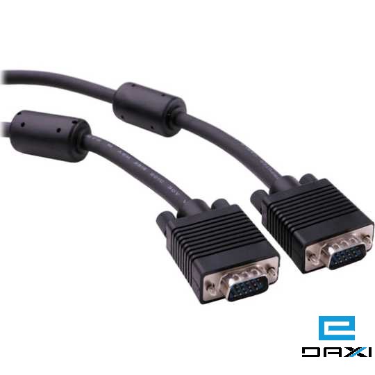 VGA Cable, 1.8M, KDVGA1001-1.8M, 3+4 VGA Cable,Al shield,Copper, 0.8mm