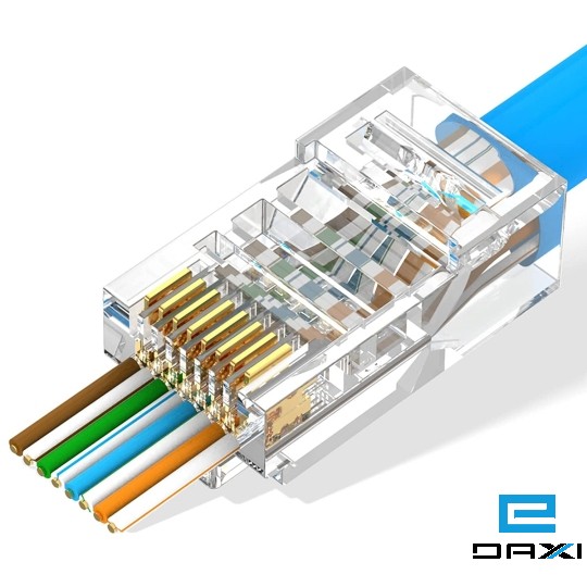 ქსელის აქსესუარი, RJ45 Cat5 UTP Pass Through 3U
