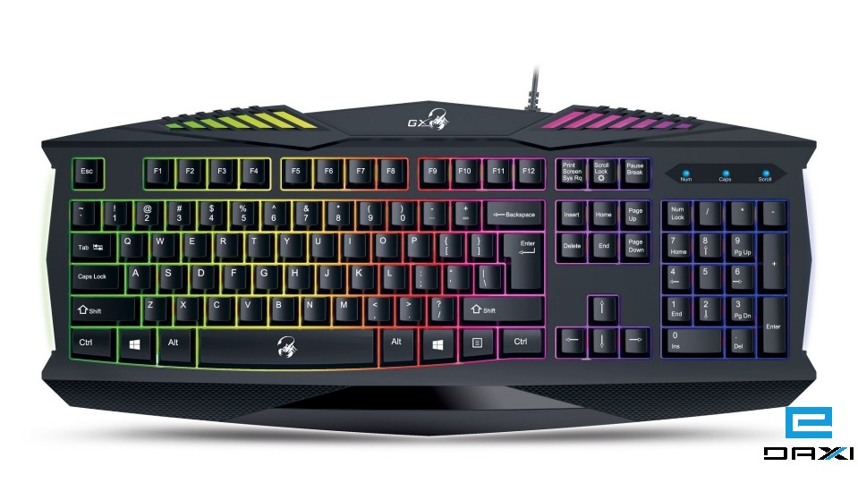 კლავიატურა, Scorpion K220, Genius, Keyboard USB Black