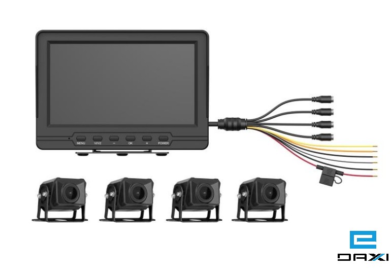 საავტომობილო სისტემების კამერის და მონიტორის კომპლექტი, Hikvision AE-VD2501A-A