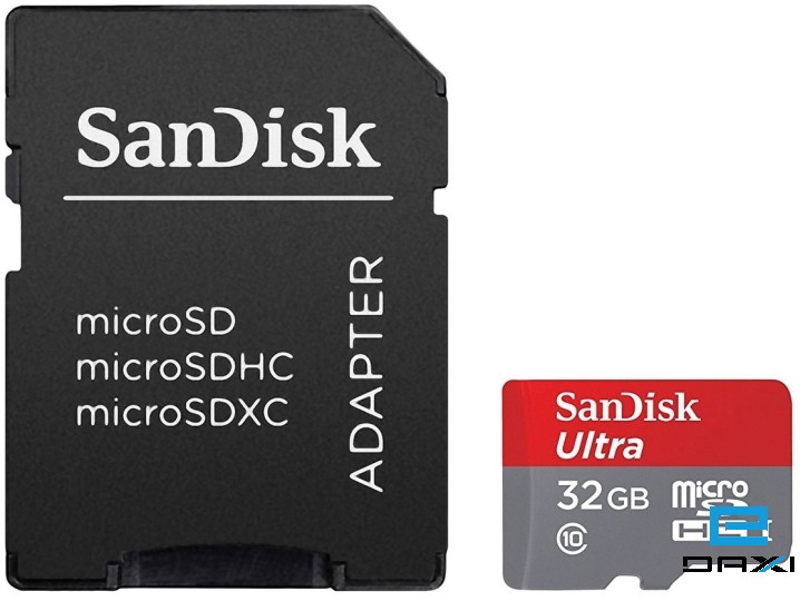 Memory Card, MicroSD SanDisk 32GB, Class 10