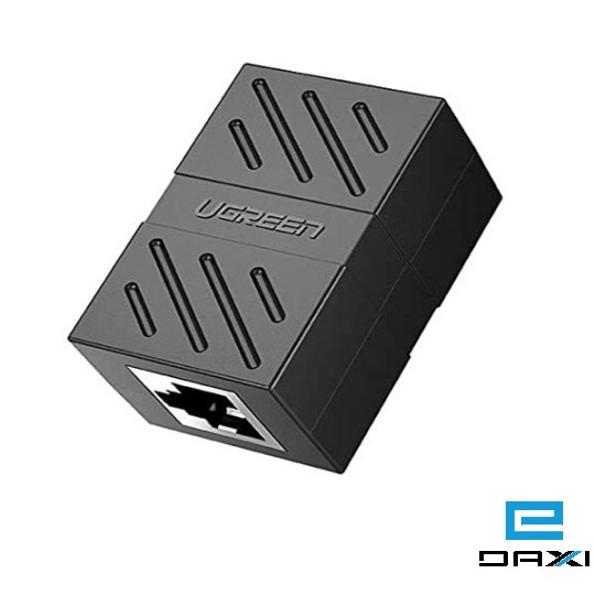 გადამყვანი, კაბელის გადასაბმელი, , UGREEN RJ45 Network Keystone Jack In-Line Coupler Female to Female 1pcs (Black)