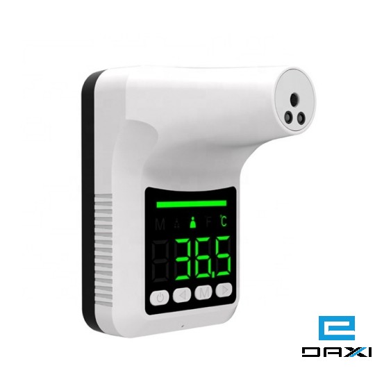 თერმომეტრი K3 Pro, wall mounted body temperatre measuring instrument with red yellow green led alarm indicator