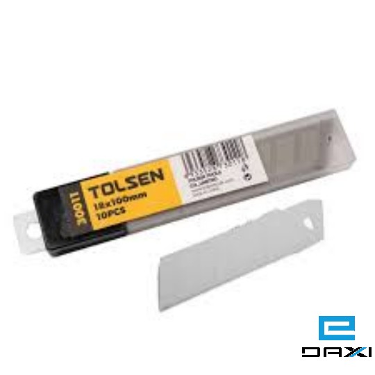 საკანცელარიო დანის პირები 10ც.-იანი, TOL71-30011, 18100MM